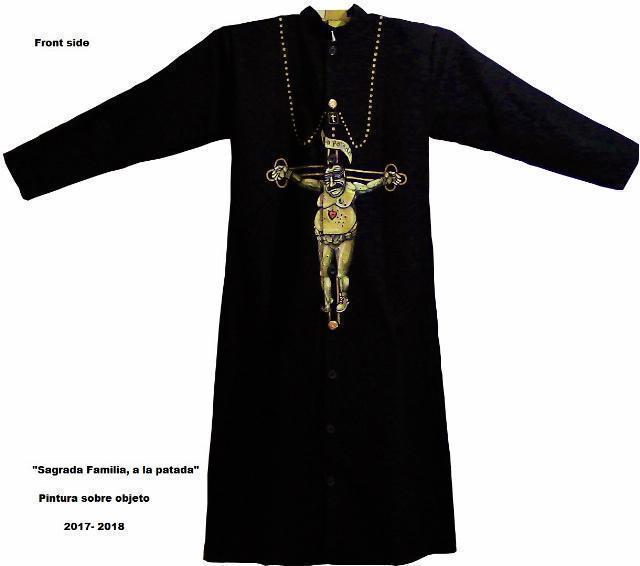 Sagrada familia vista frontal